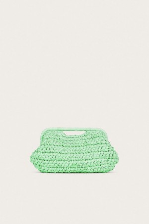 Clutch Cult Gaia Aurora Large Verde Claro | QCBTE-4326