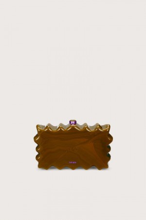 Clutch Cult Gaia Paloma Marrones | HJXCG-5203