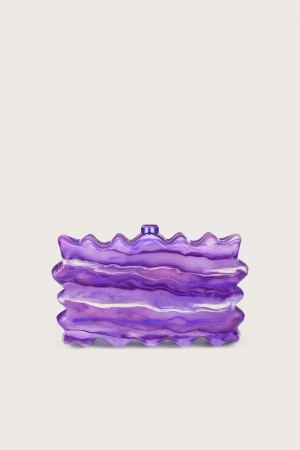 Clutch Cult Gaia Paloma Moradas | TZVBK-7943