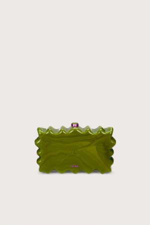 Clutch Cult Gaia Paloma Verde Oliva | SKCQO-7513