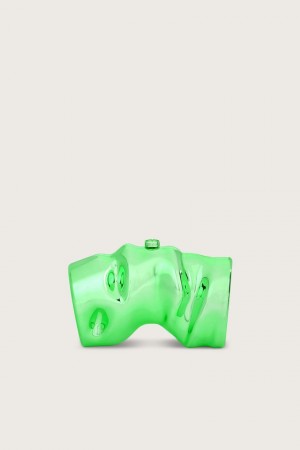 Clutch Cult Gaia Scrunch Verde | FNGRS-0643