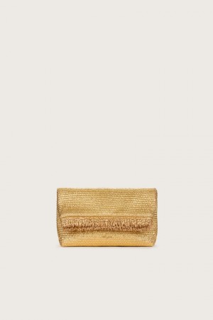 Clutch Cult Gaia Shanti Mini Doradas | UWTCX-2537