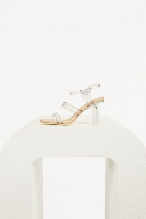 Sandalias Cult Gaia Kayla Clear | FJWYH-4932