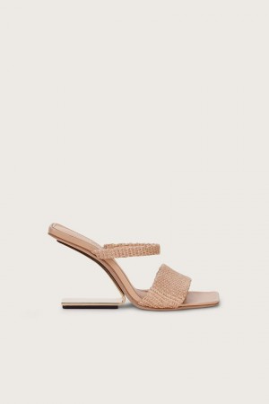 Sandalias Cult Gaia Rene Beige | WQKRL-6730