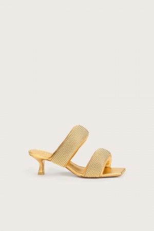 Sandalias Cult Gaia Rue Doradas | RBAPL-8670