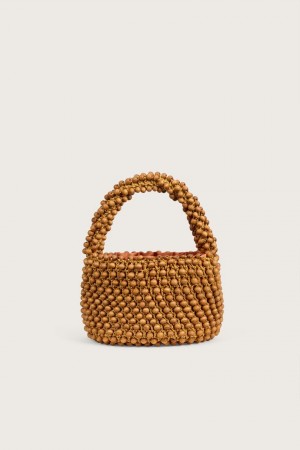 Tote Cult Gaia Cora Mini Marrones | AFRQN-6879