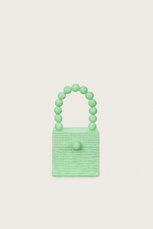 Tote Cult Gaia Eos Top Handle Verde Claro | DLENM-3125