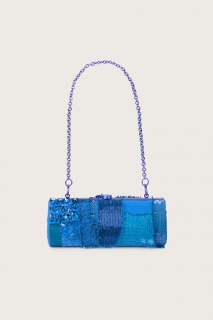 Tote Cult Gaia Piper Azules | KZDRP-5238