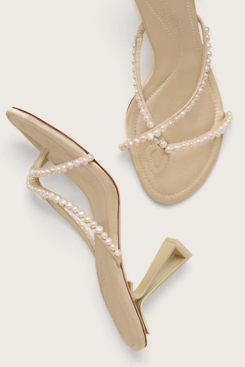 Sandalias Cult Gaia Soriah Blancas | HBXSP-1352