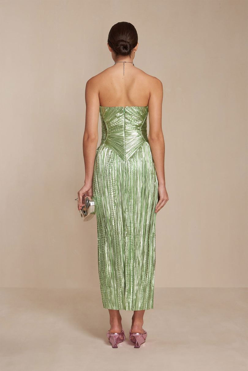 Vestido Cult Gaia Ashika Gown Verde | QDHMZ-3124