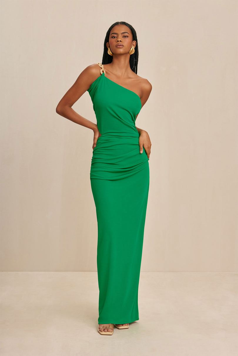 Vestido Cult Gaia Cobie Gown Verde | ZBOEL-2961